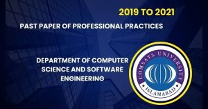Paper Of Professional Practices Department Of Computer Science and Software Engineering